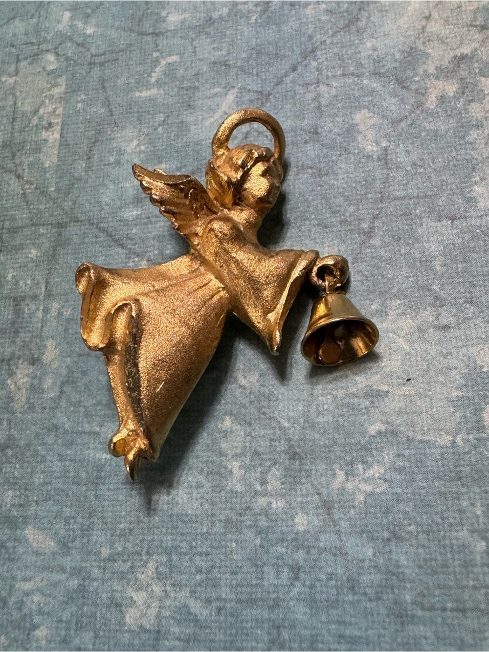 VINTAGE ROBIN RUSH ANGEL BROOCH